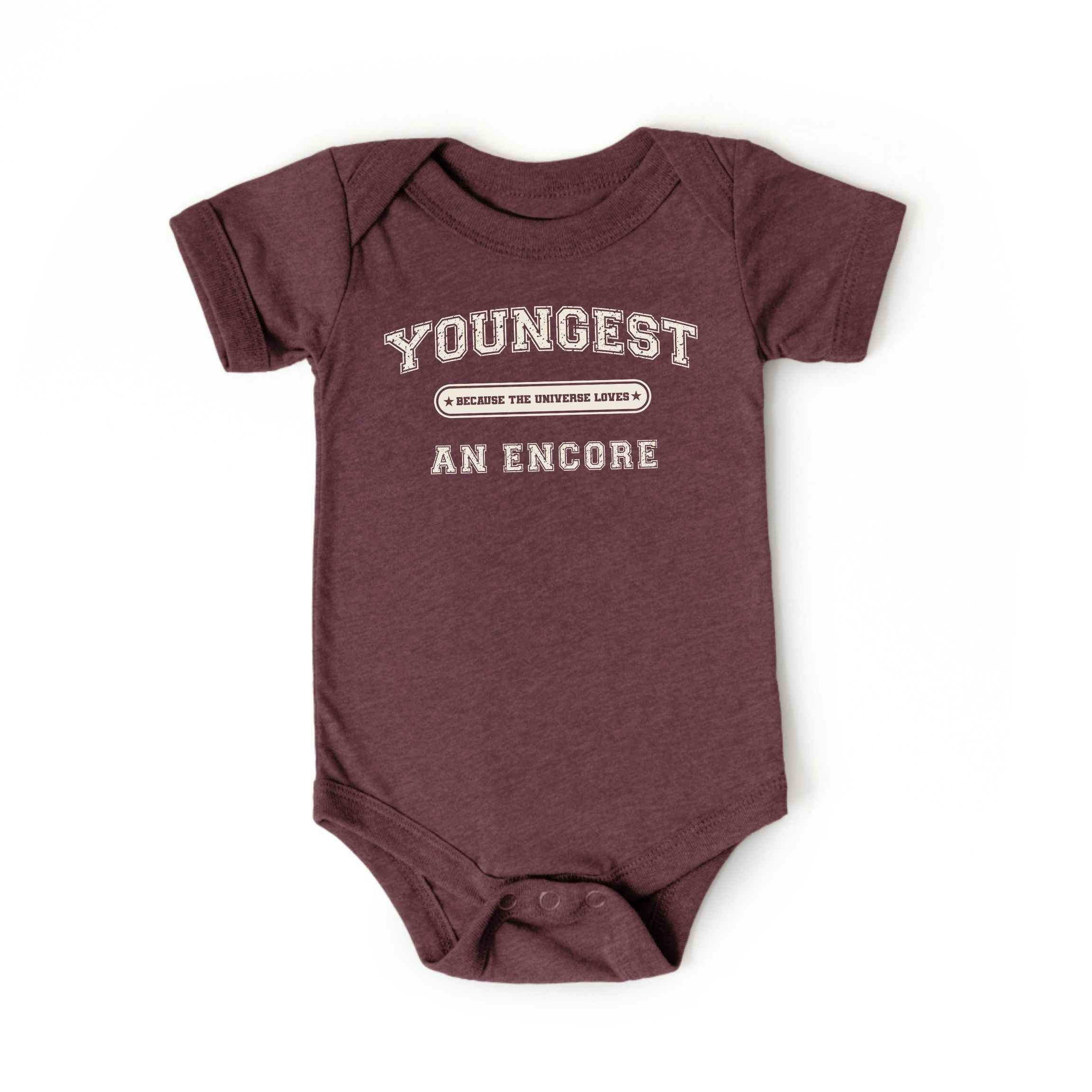 Youngest Child (Encore) Baby Bodysuit